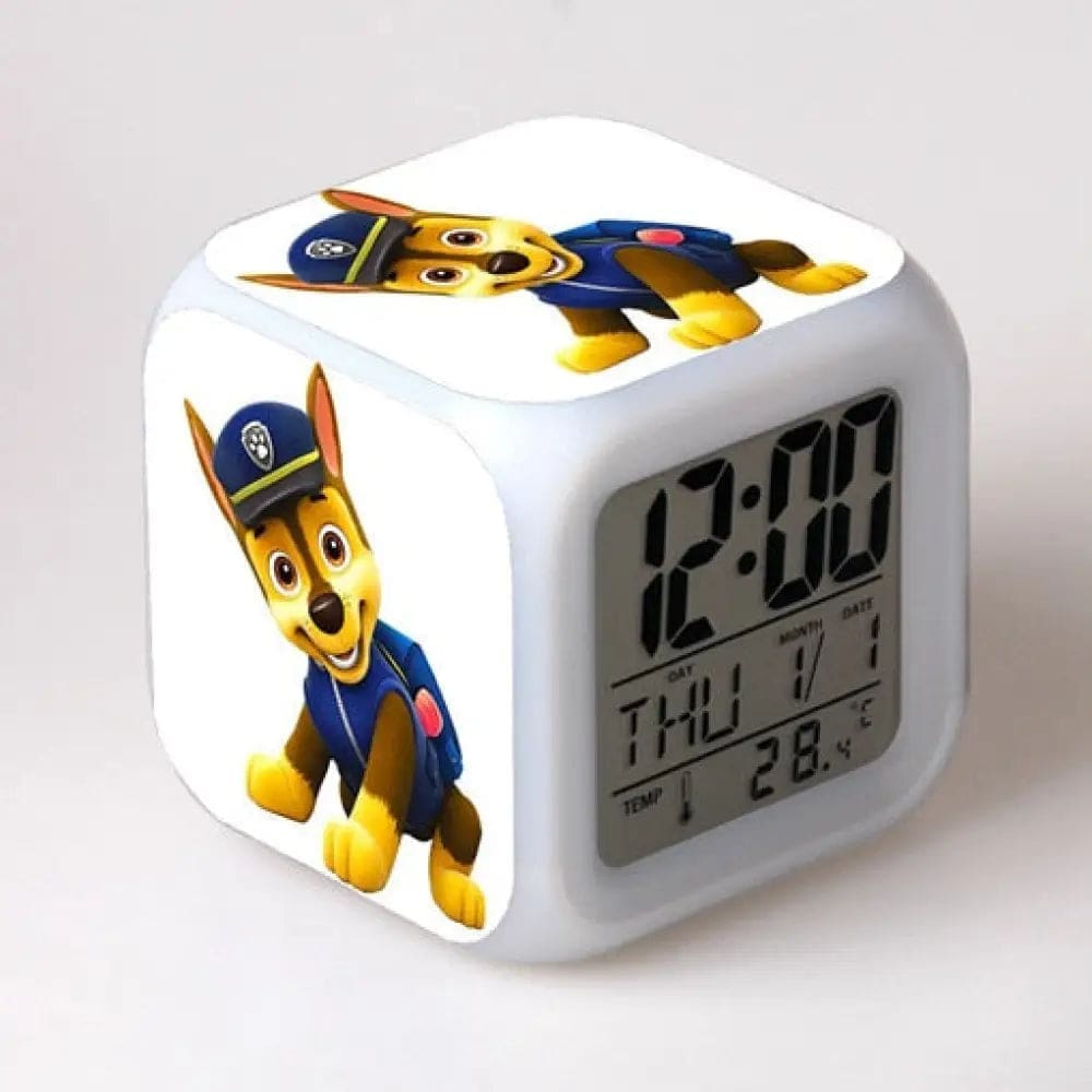 T-shirt Premium Enfant Paw Patrol Chase - Coton Bio 180g/m², Coupe Normale, Officiel Licencié