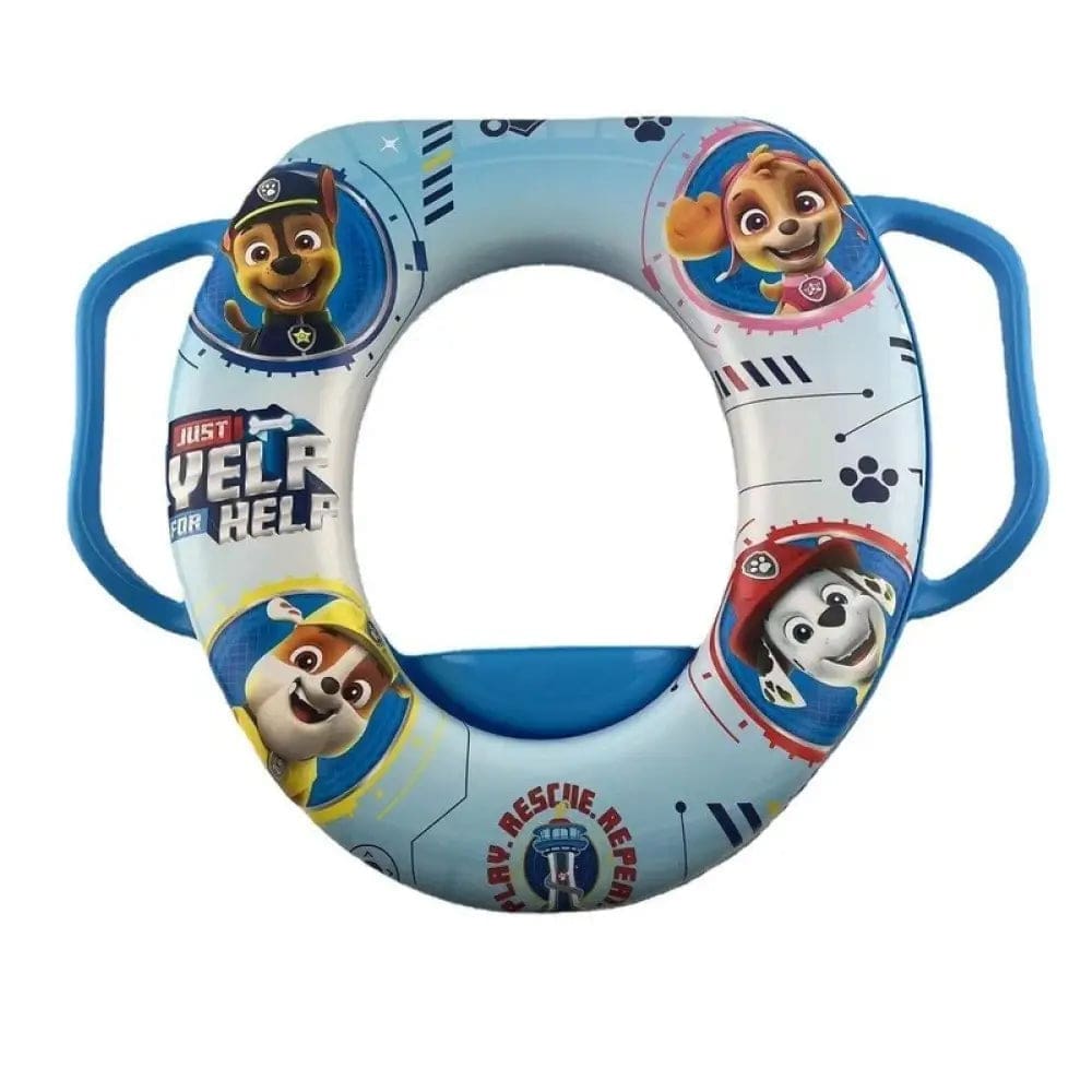 Siège De Toilette D'apprentissage Pat' Patrouille (Paw Patrol) - Coussin Amovible, Poignées, Sans BPA - Pour Enfants En Apprentissage De La Propreté